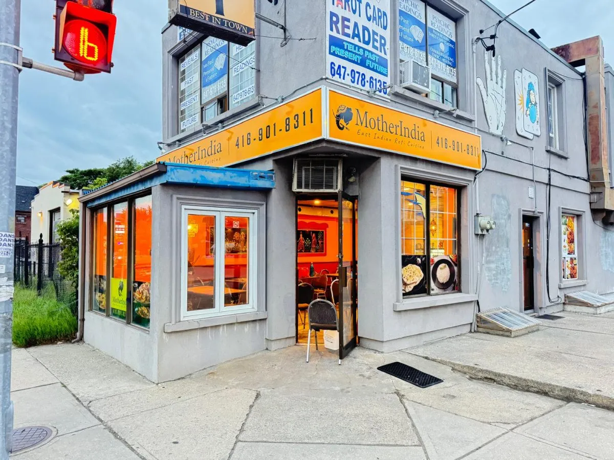 Mother India Roti St Clair Ave W